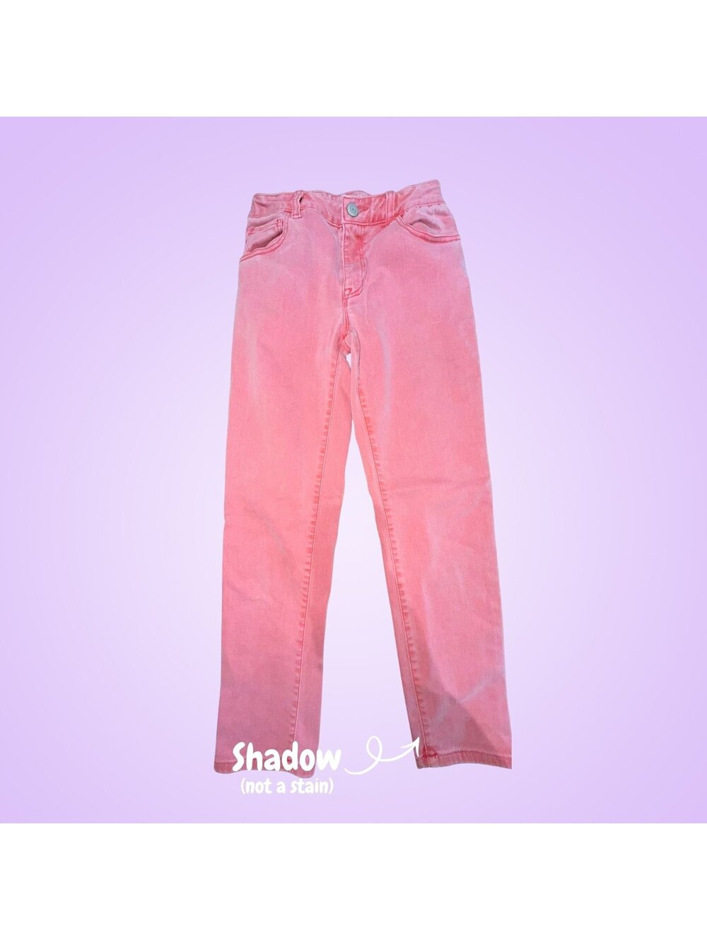 GapKids 1969 Girls Size 10 Regular Coral Pink Super Skinny Jeans | Stretch